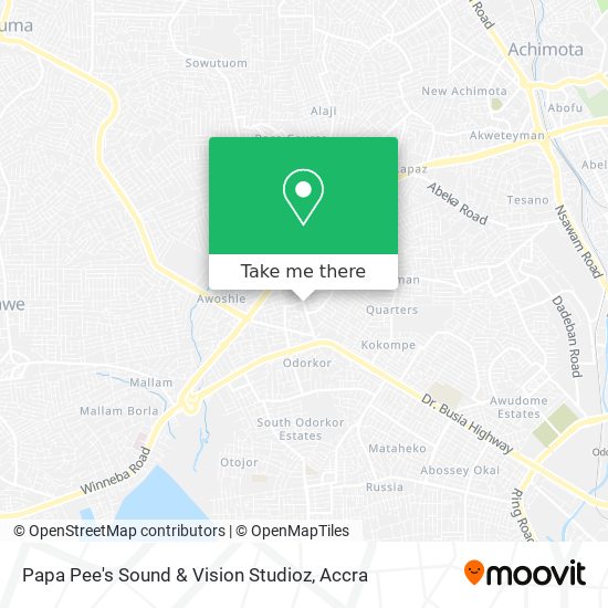 Papa Pee's Sound & Vision Studioz map