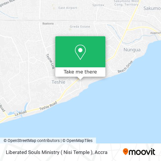 Liberated Souls Ministry ( Nisi Temple ) map