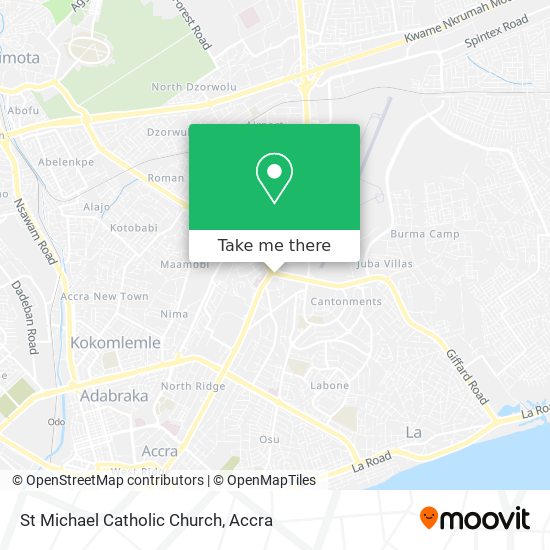 St Michael Catholic Church map