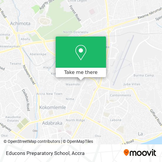 Educons Preparatory School map