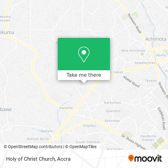 Holy of Christ Church map