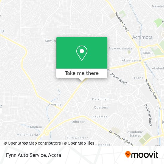 Fynn Auto Service map