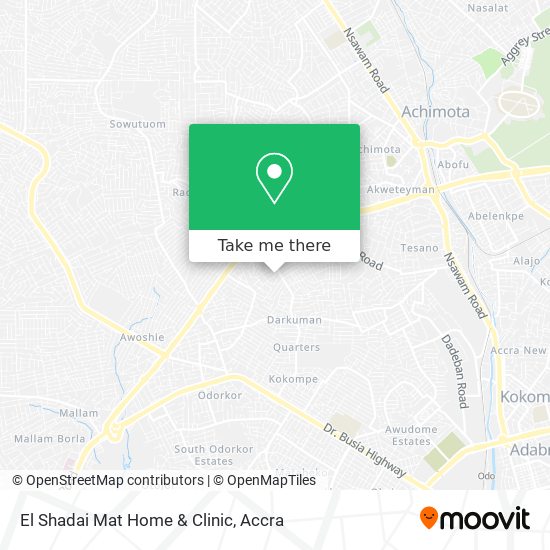 El Shadai Mat Home & Clinic map