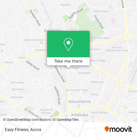 Eazy Fitness map