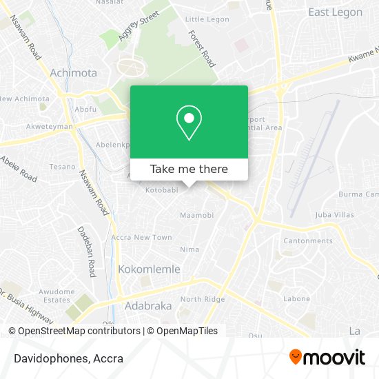 Davidophones map