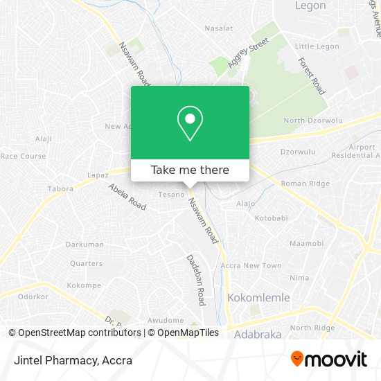 Jintel Pharmacy map
