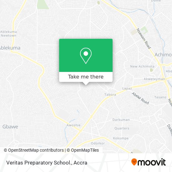 Veritas Preparatory School. map