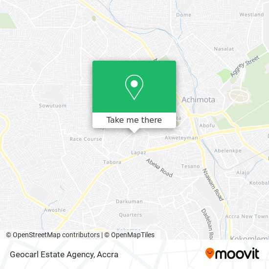 Geocarl Estate Agency map