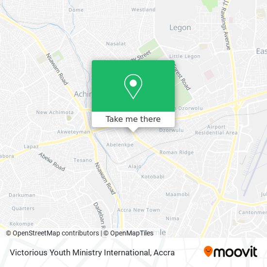 Victorious Youth Ministry International map