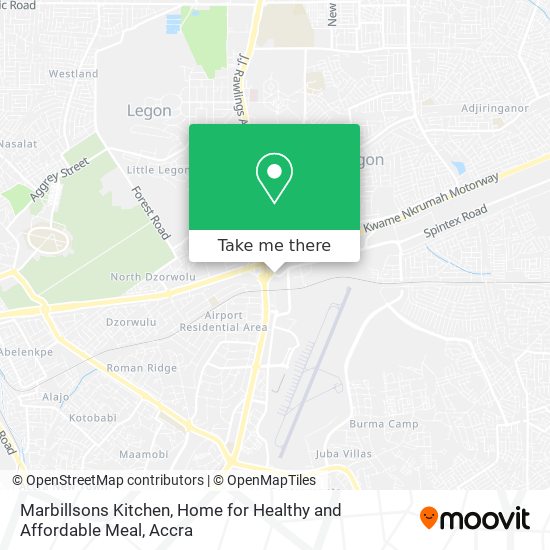 Marbillsons Kitchen, Home for Healthy and Affordable Meal map