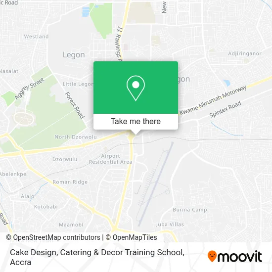 Cake Design, Catering & Decor Training School map