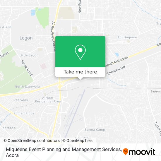 Miqueens Event Planning and Management Services map