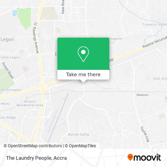 The Laundry People map