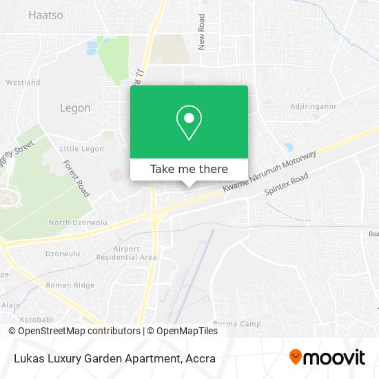 Lukas Luxury Garden Apartment map