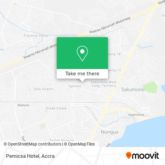 Pemicsa Hotel map