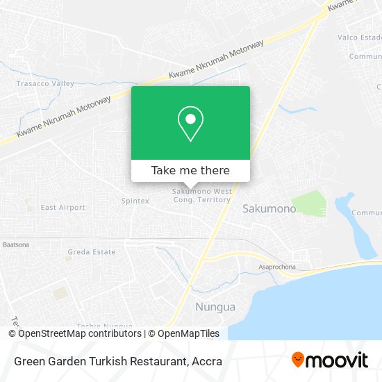 Green Garden Turkish Restaurant map