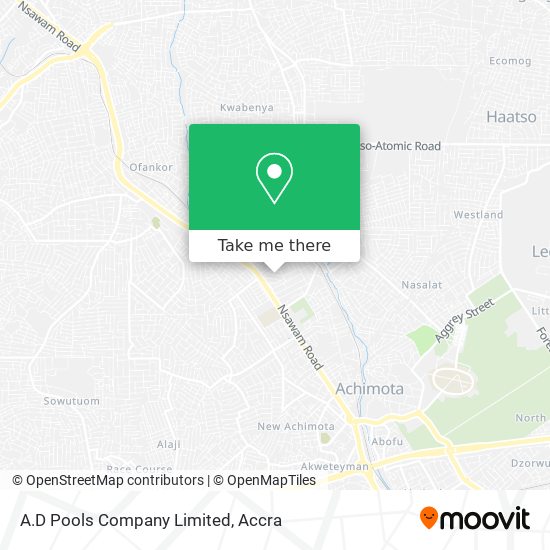 A.D Pools Company Limited map