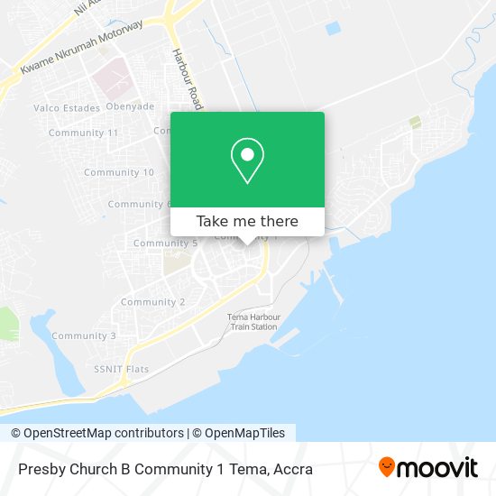 Presby Church B Community 1 Tema map