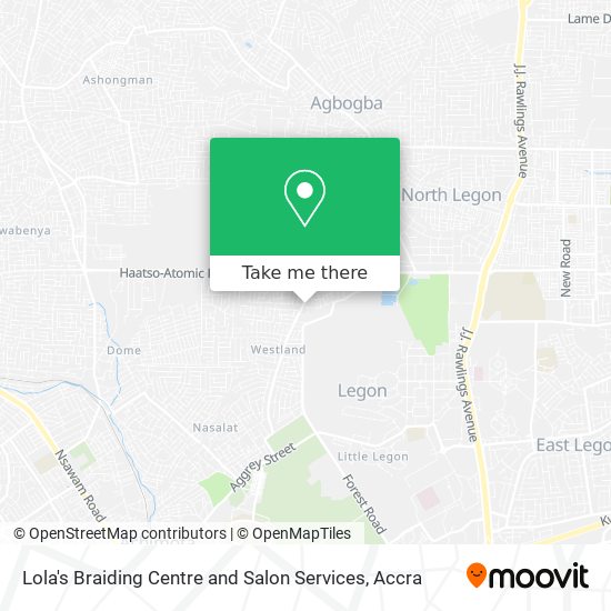 Lola's Braiding Centre and Salon Services map