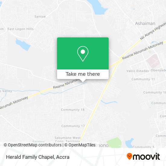 Herald Family Chapel map