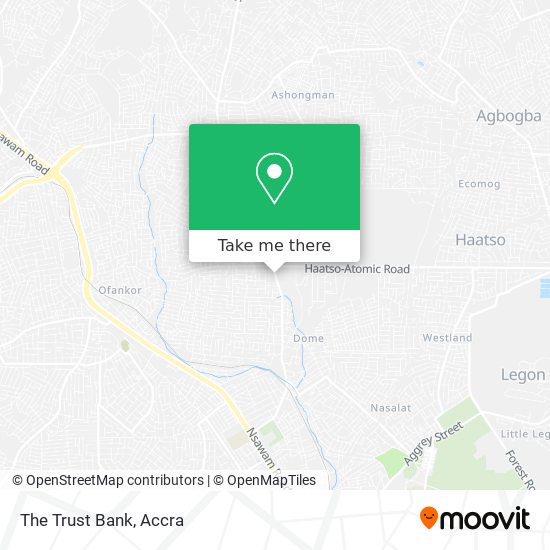 The Trust Bank map