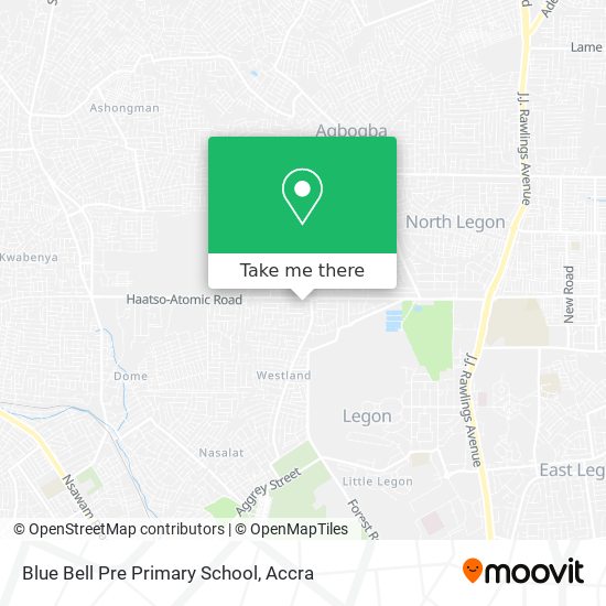 Blue Bell Pre Primary School map