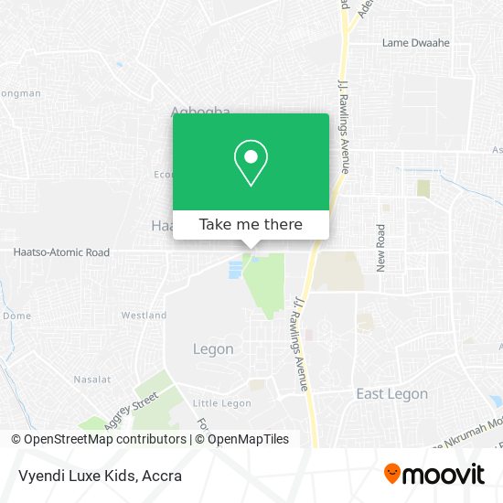 Vyendi Luxe Kids map