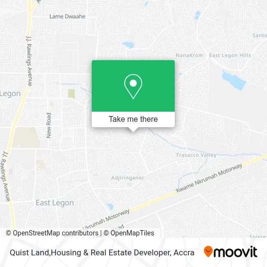 Quist Land,Housing & Real Estate Developer map
