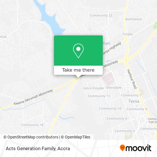 Acts Generation Family map