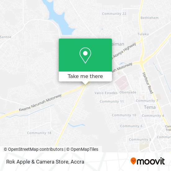 Rok Apple & Camera Store map