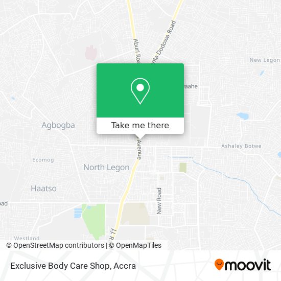Exclusive Body Care Shop map