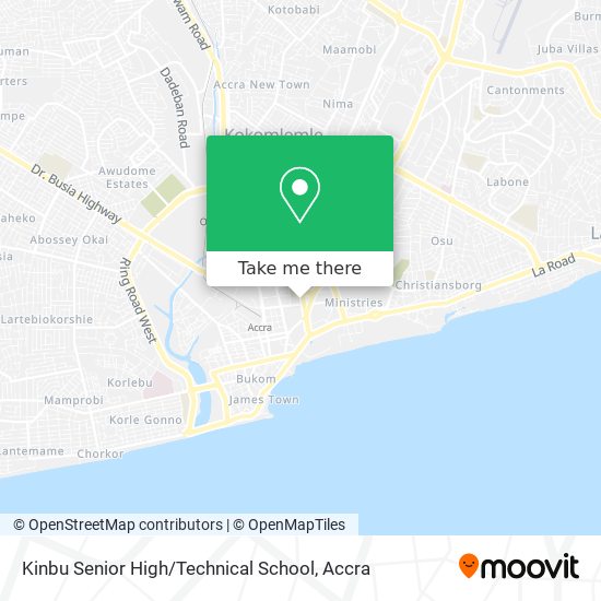 Kinbu Senior High / Technical School map