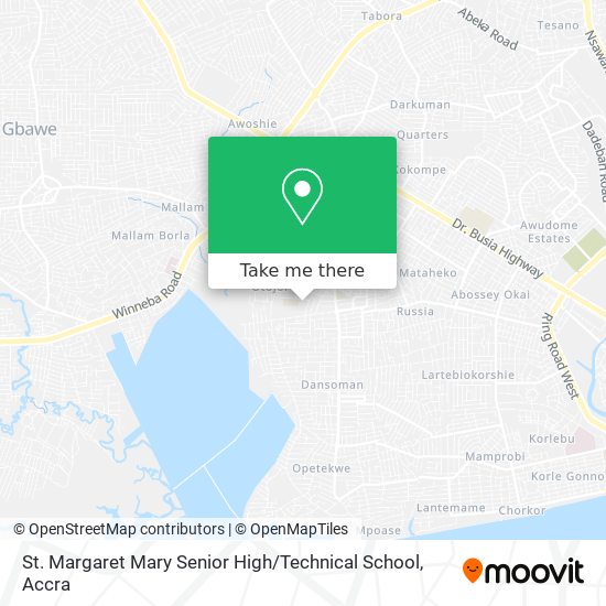 St. Margaret Mary Senior High / Technical School map