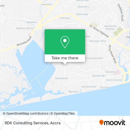 RDK Consulting Services map