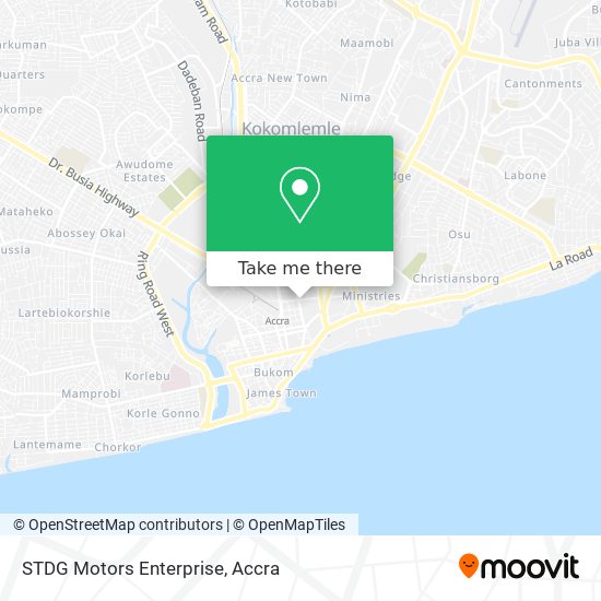 STDG Motors Enterprise map