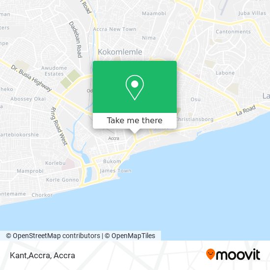 Kant,Accra map