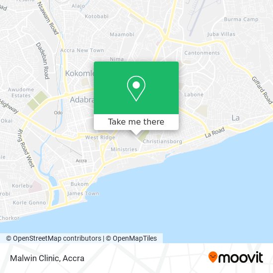 Malwin Clinic map