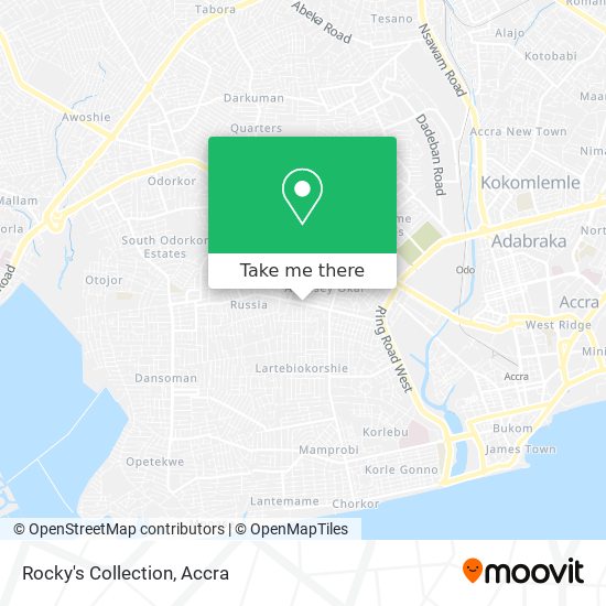 Rocky's Collection map