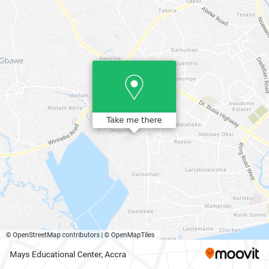 Mays Educational Center map