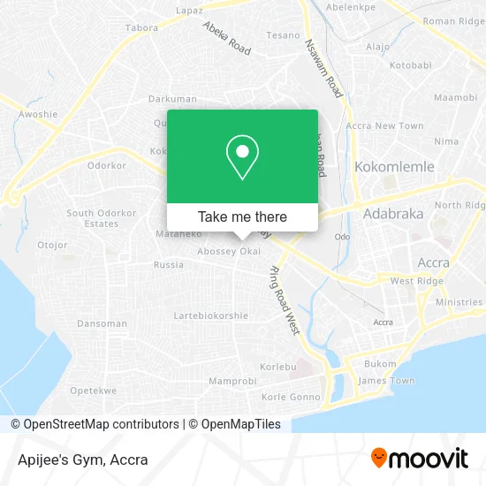 Apijee's Gym map
