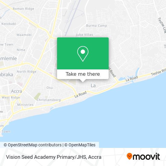 Vision Seed Academy Primary / JHS map