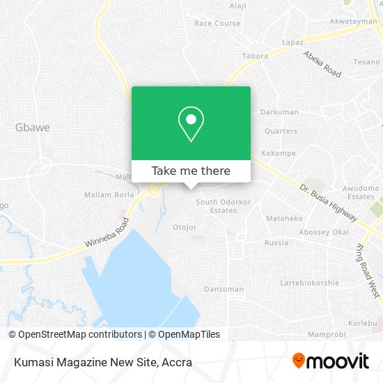 Kumasi Magazine New Site map