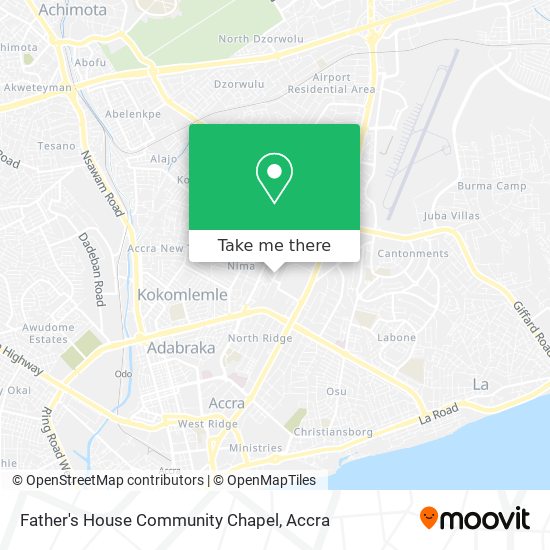 Father's House Community Chapel map