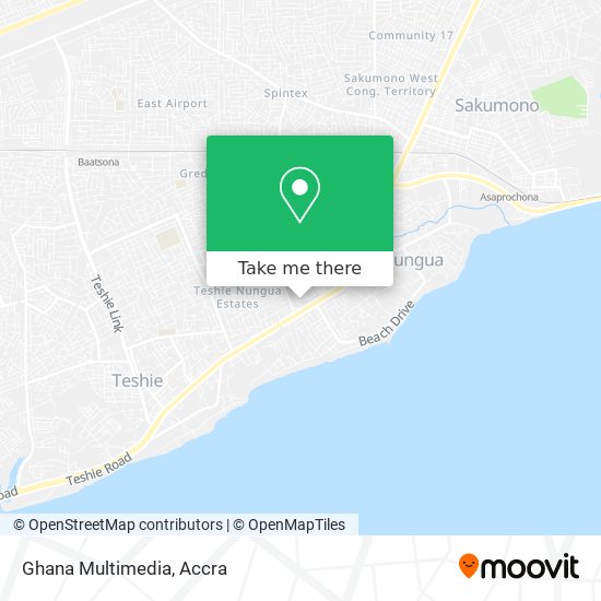 Ghana Multimedia map