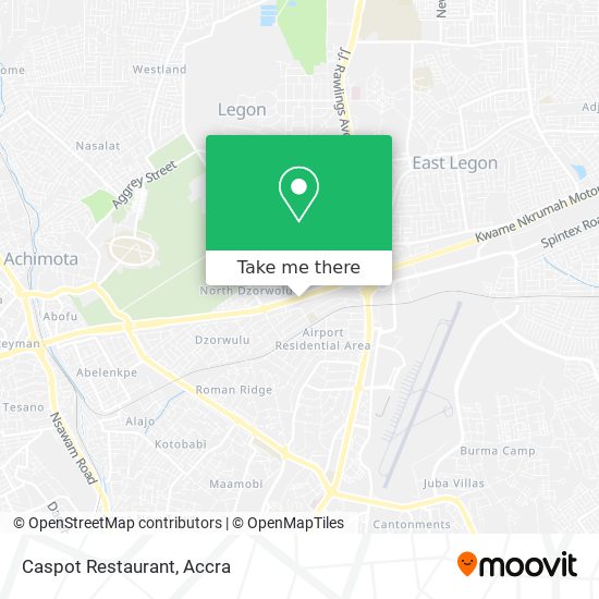 Caspot Restaurant map