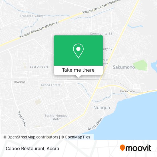 Caboo Restaurant map