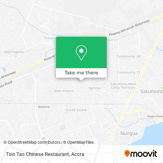 Tsin Tao Chinese Restaurant map