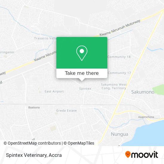 Spintex Veterinary map