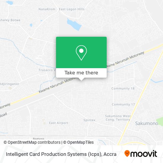 Intelligent Card Production Systems (Icps) map