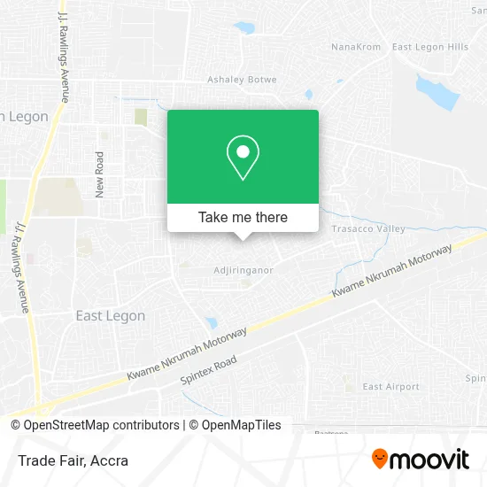 Trade Fair map